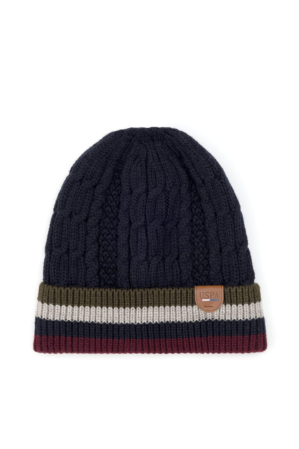 Мужской темно-синий берет - U.s. polo assn фото 4