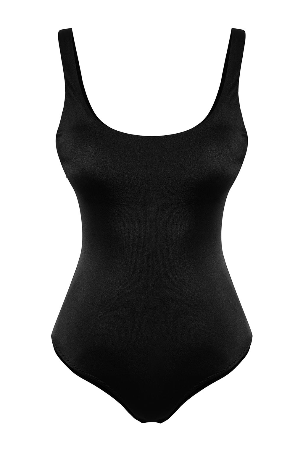 TRENDYOLMILLA Saks S?rt Dekolteli Regular Mayo TBESS24MA00043 фото 6