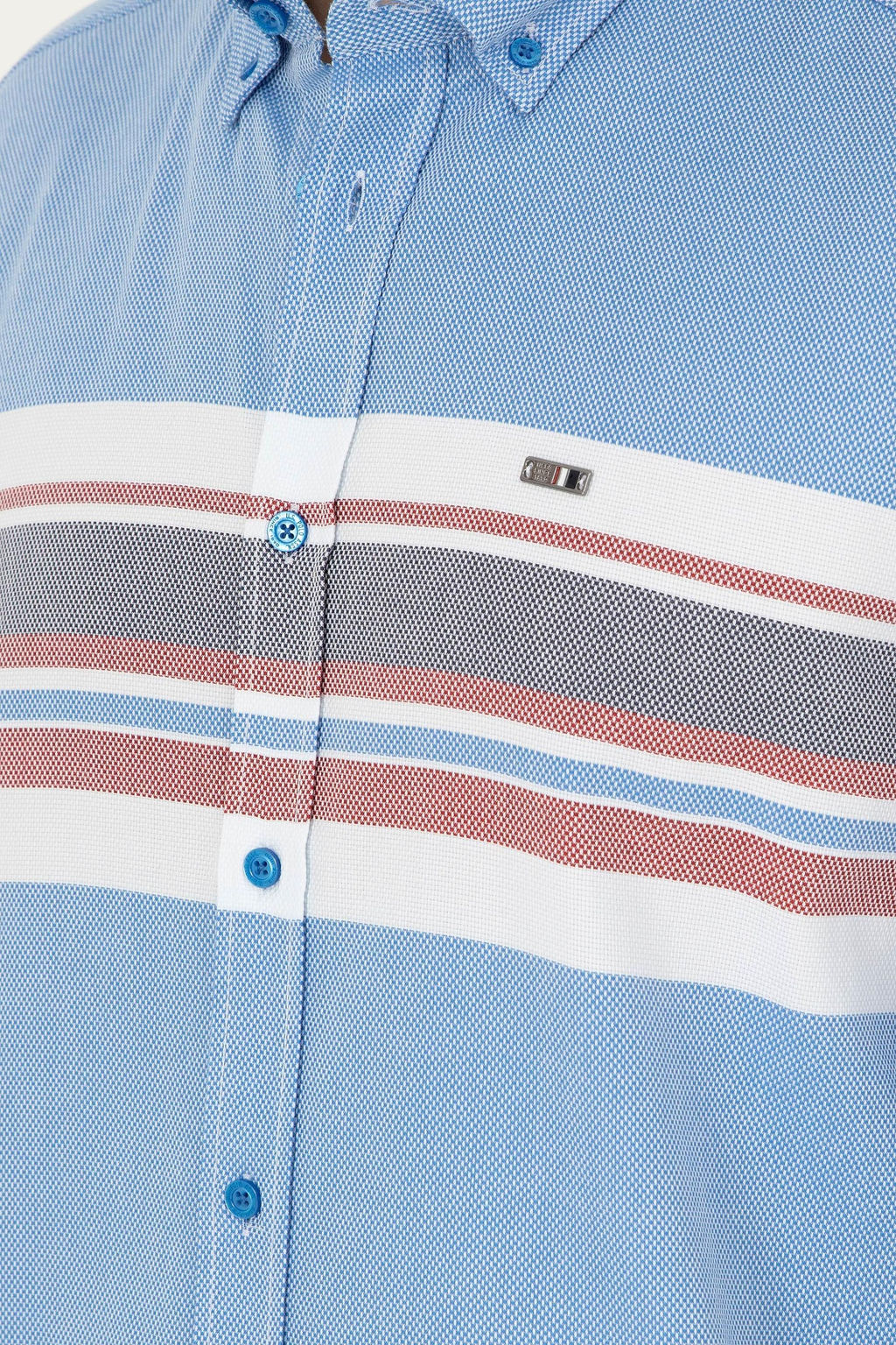 Мужская рубашка Saks с длинным рукавом Неожиданная скидка в корзине - U.s. polo assn фото 7