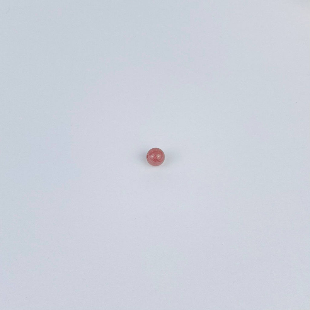 Бусины для украшений из Клубничного кварца (10 шт)