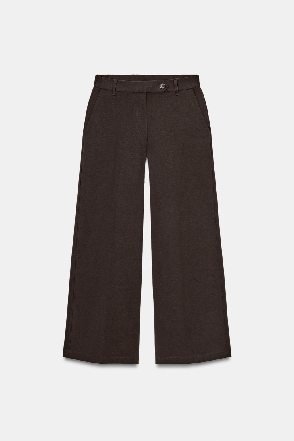 PANTAL?N INTERLOCK / Chocolate - Zara фото 8
