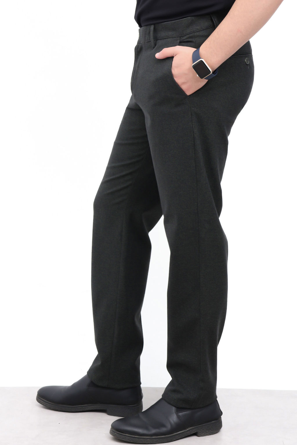 Antrasit Erkek Kumas Pantolon TMNAW26PL00028 - Trendyolmilla фото 4