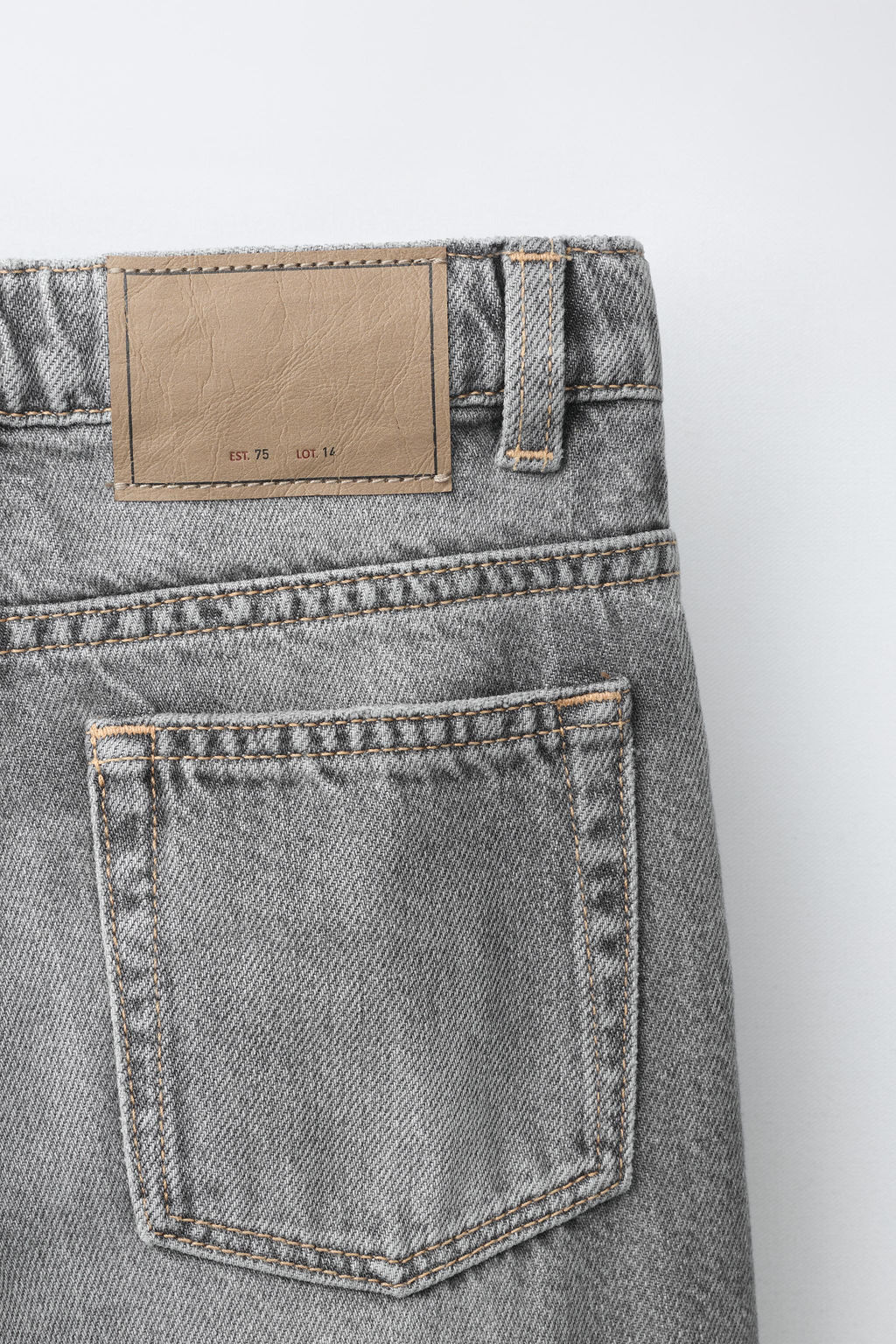 JEANS STRAIGHT / Gris medio - Zara фото 5