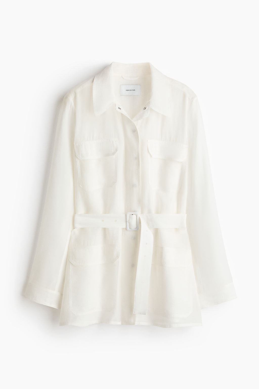 Chaqueta cargo con cintur?n