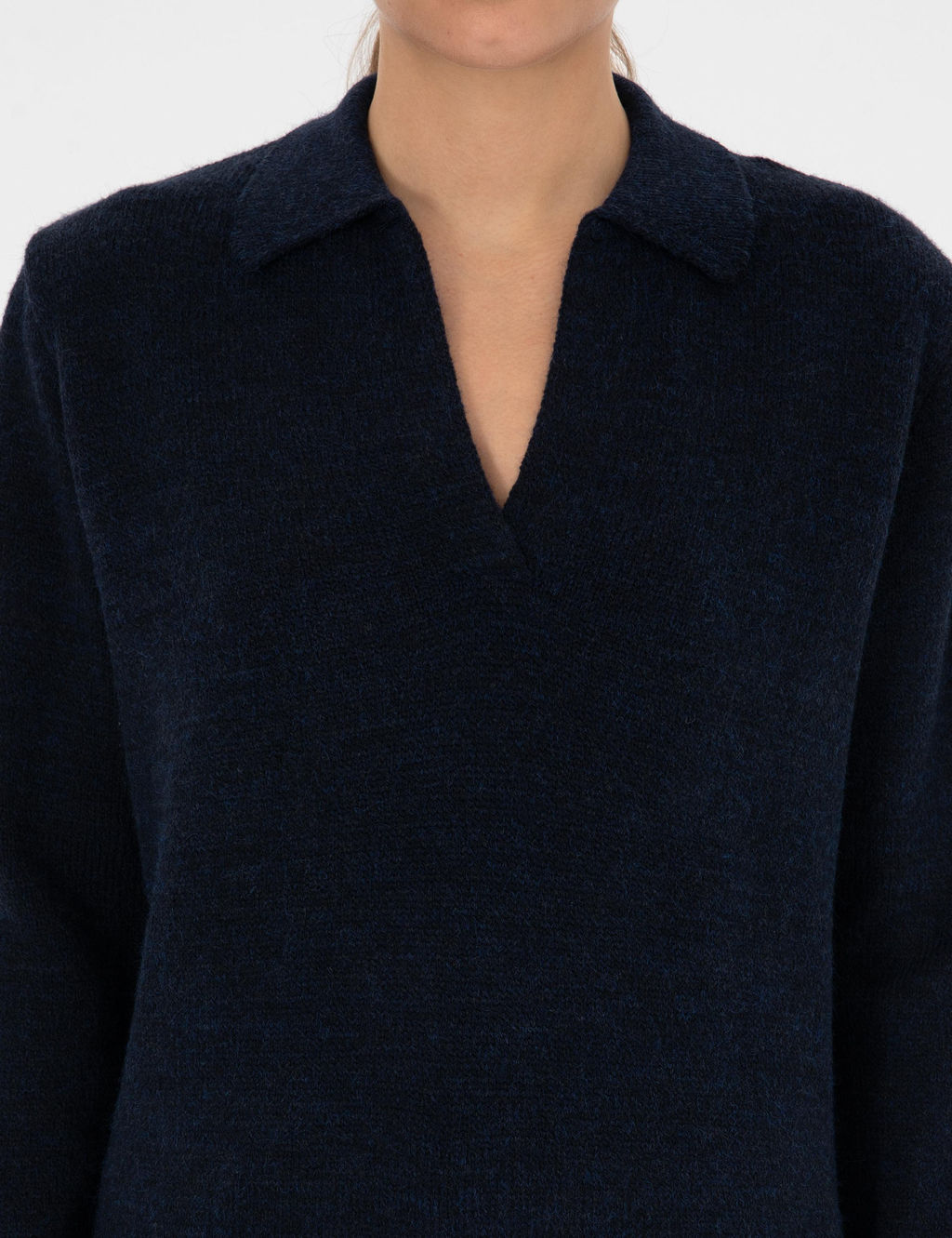 Lacivert Comfort Fit Kazak