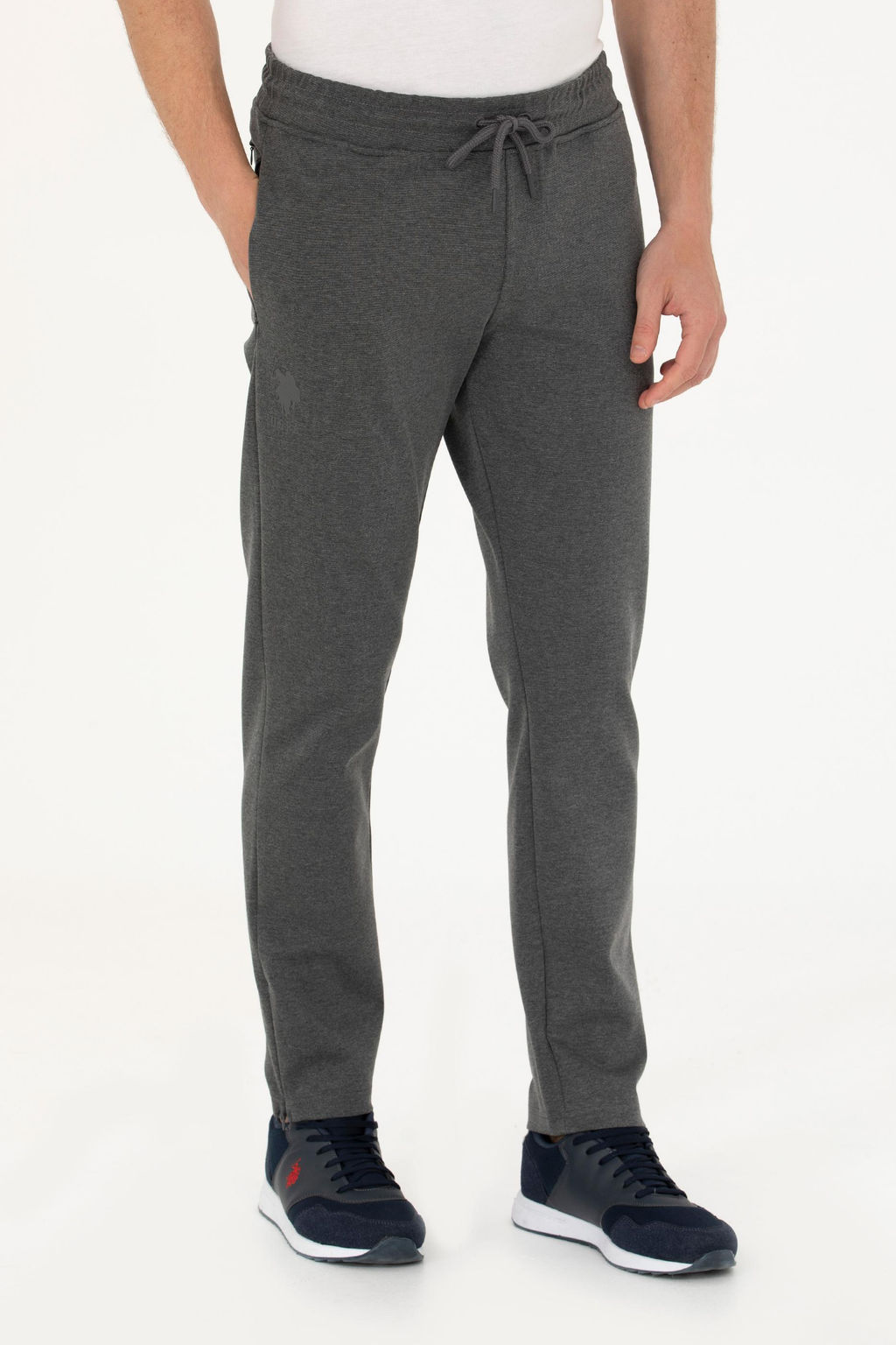 U. S. Polo Assn / Мужские спортивные штаны антрацитового меланжа - U.s. polo assn фото 16