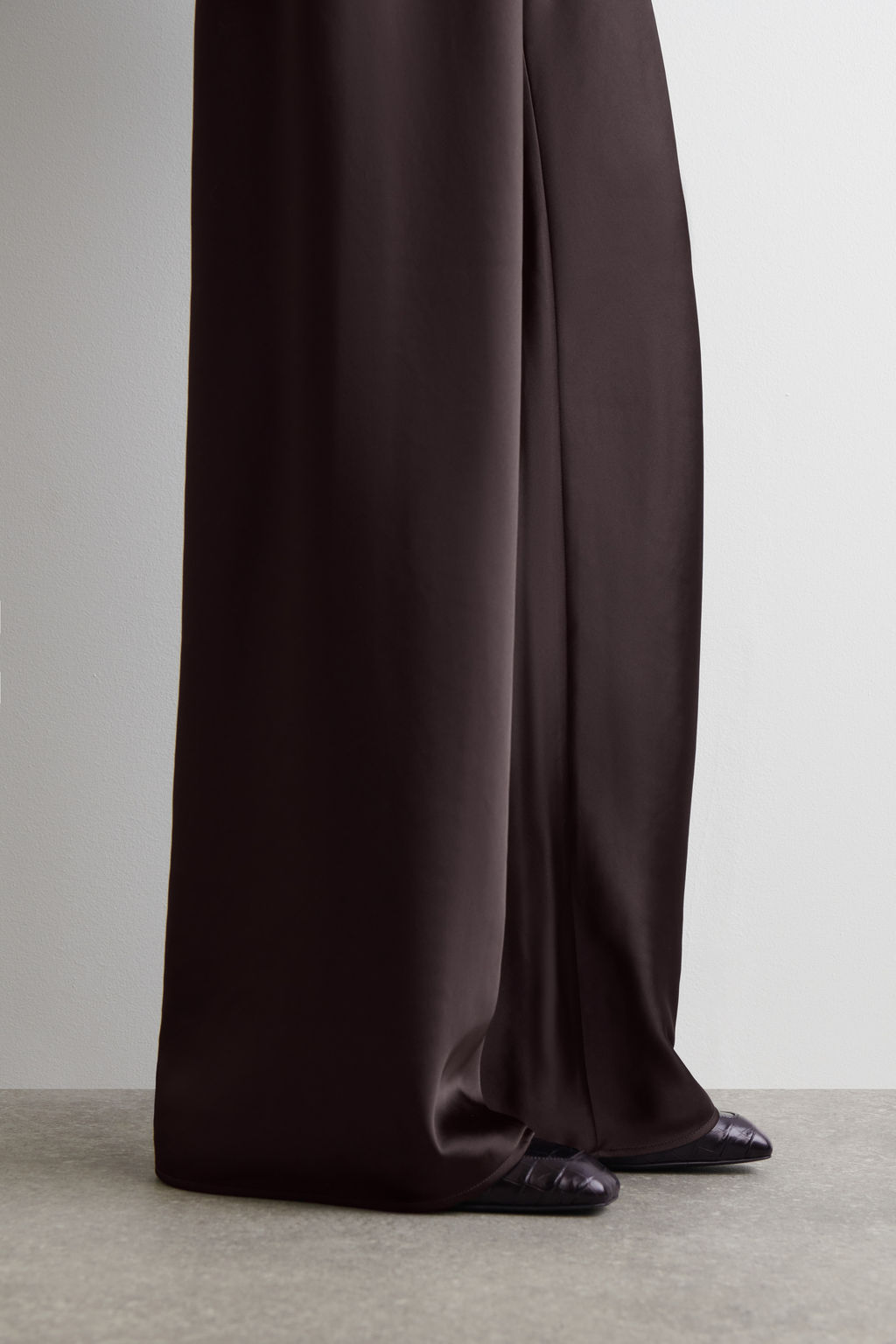 PANTALONES WIDE LEG DE SAT?N - H&m фото 4