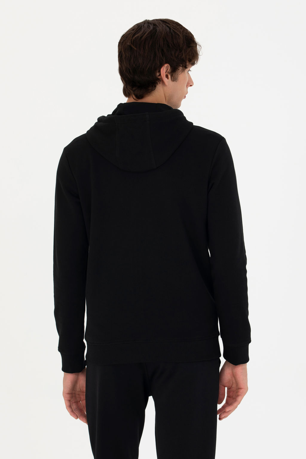 Свитшот мужской U. S. Polo Assn черный из хлопка - U.s. polo assn фото 19