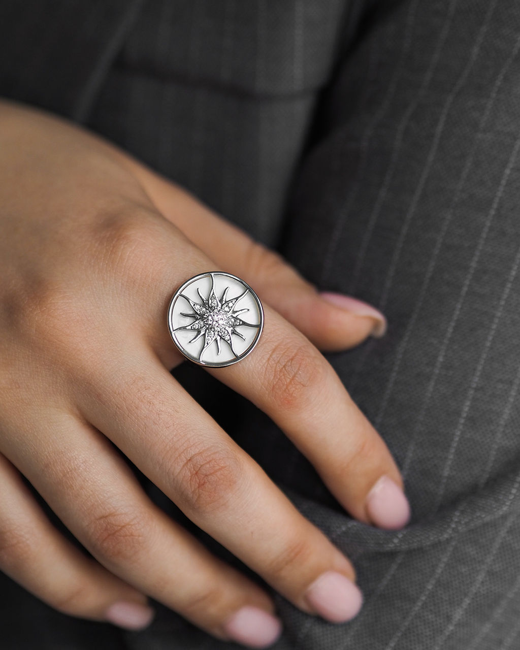 Кольцо Арт. 3-1342-W - MyGemma фото 5