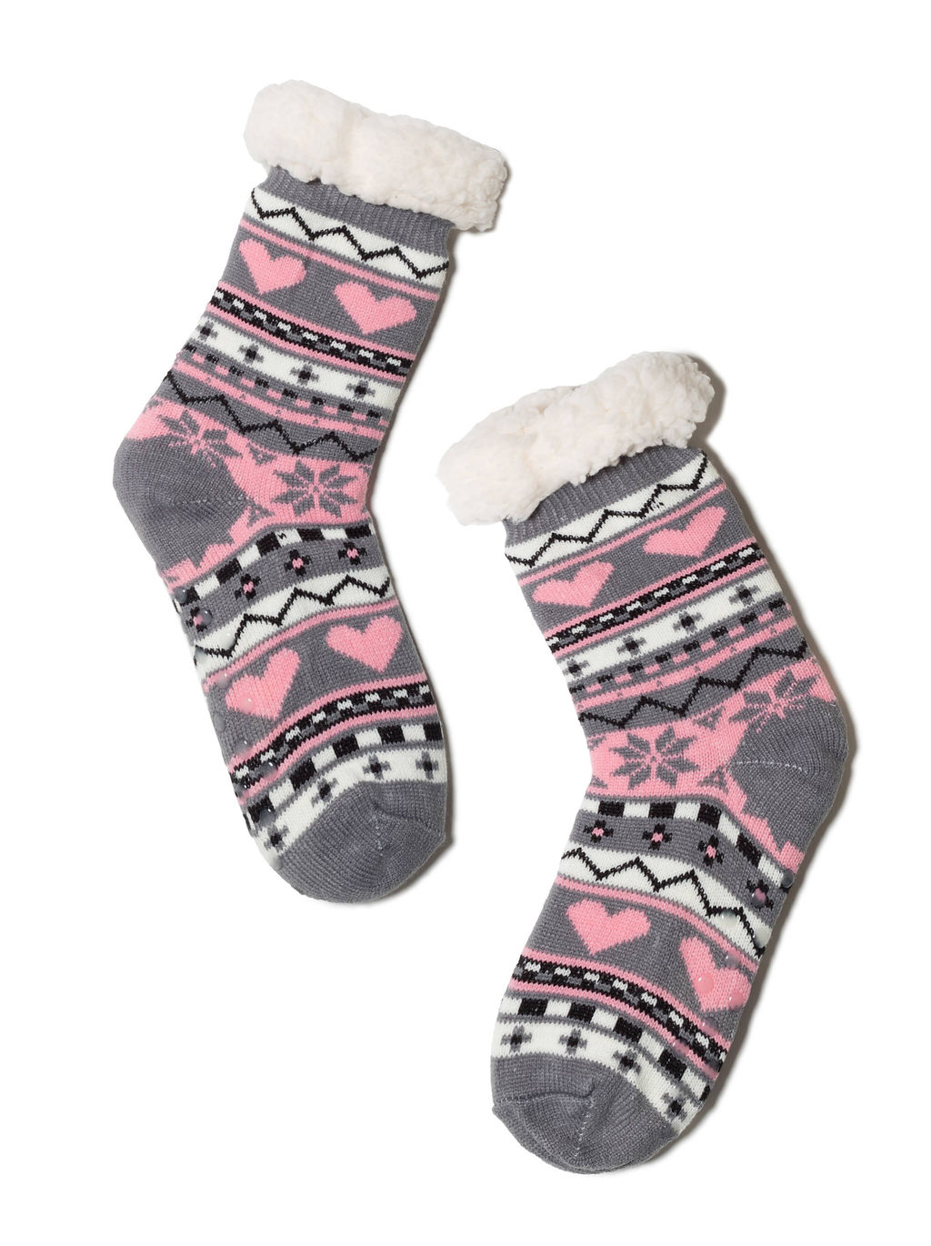 Цена за 2 пары. Носки теплые ESLI Носки-слиперы ESW004 - Conte elegant фото 3