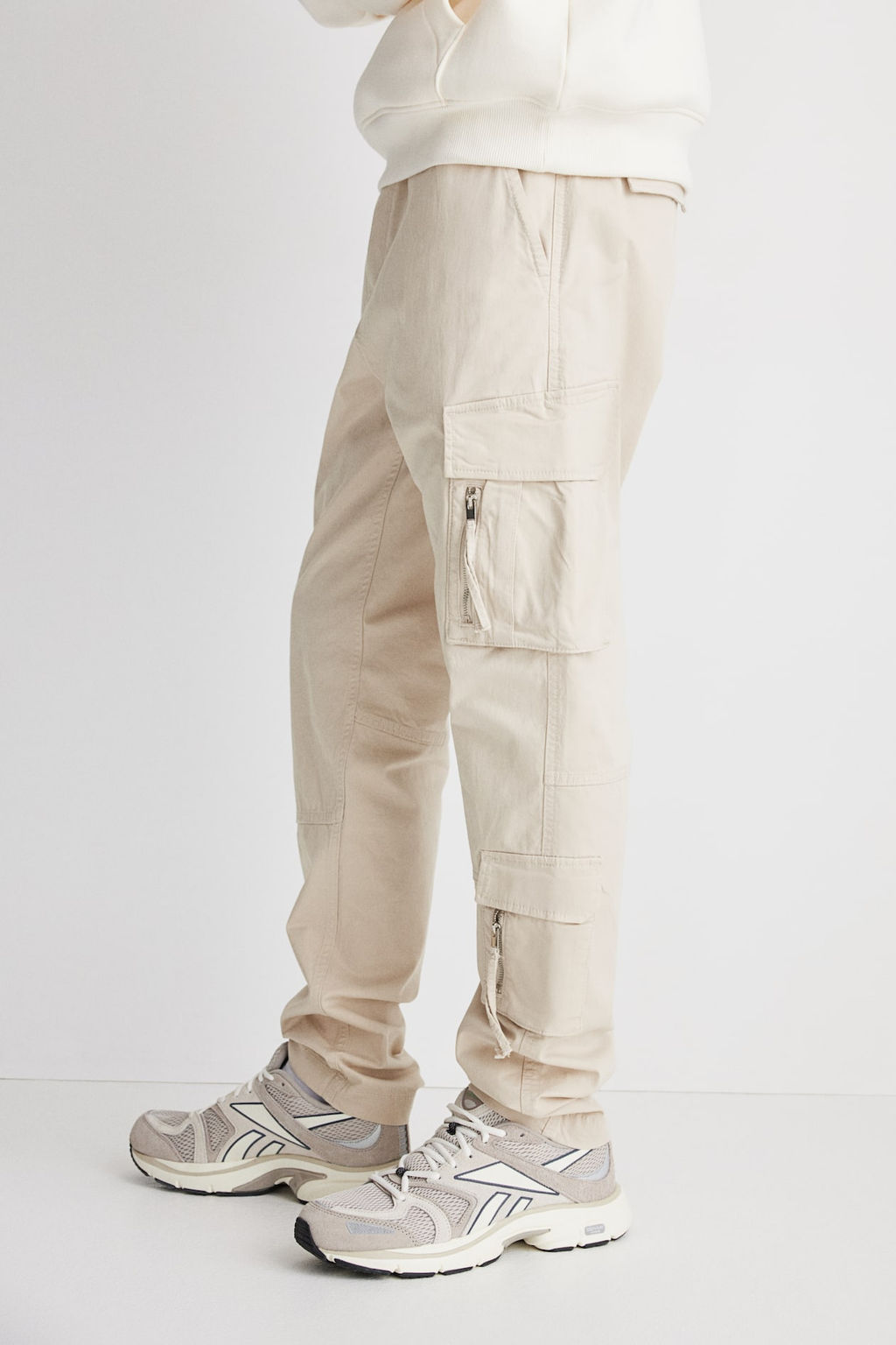 Pantalon cargo Slim Fit - H&m фото 3