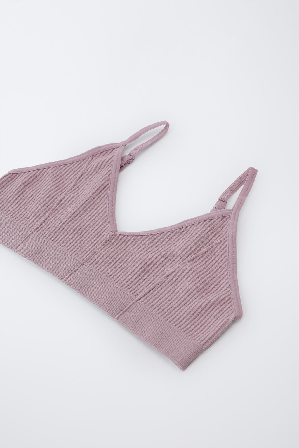 8-14 YEARS/ TWO-PACK OF WAFFLE TEXTURE TOPS - Zara фото 2