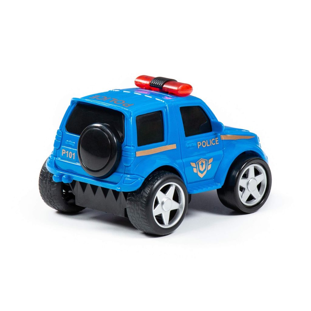 Крутой Вираж, автомобиль-полиция инерционный (в коробке) - Полесье фото 4