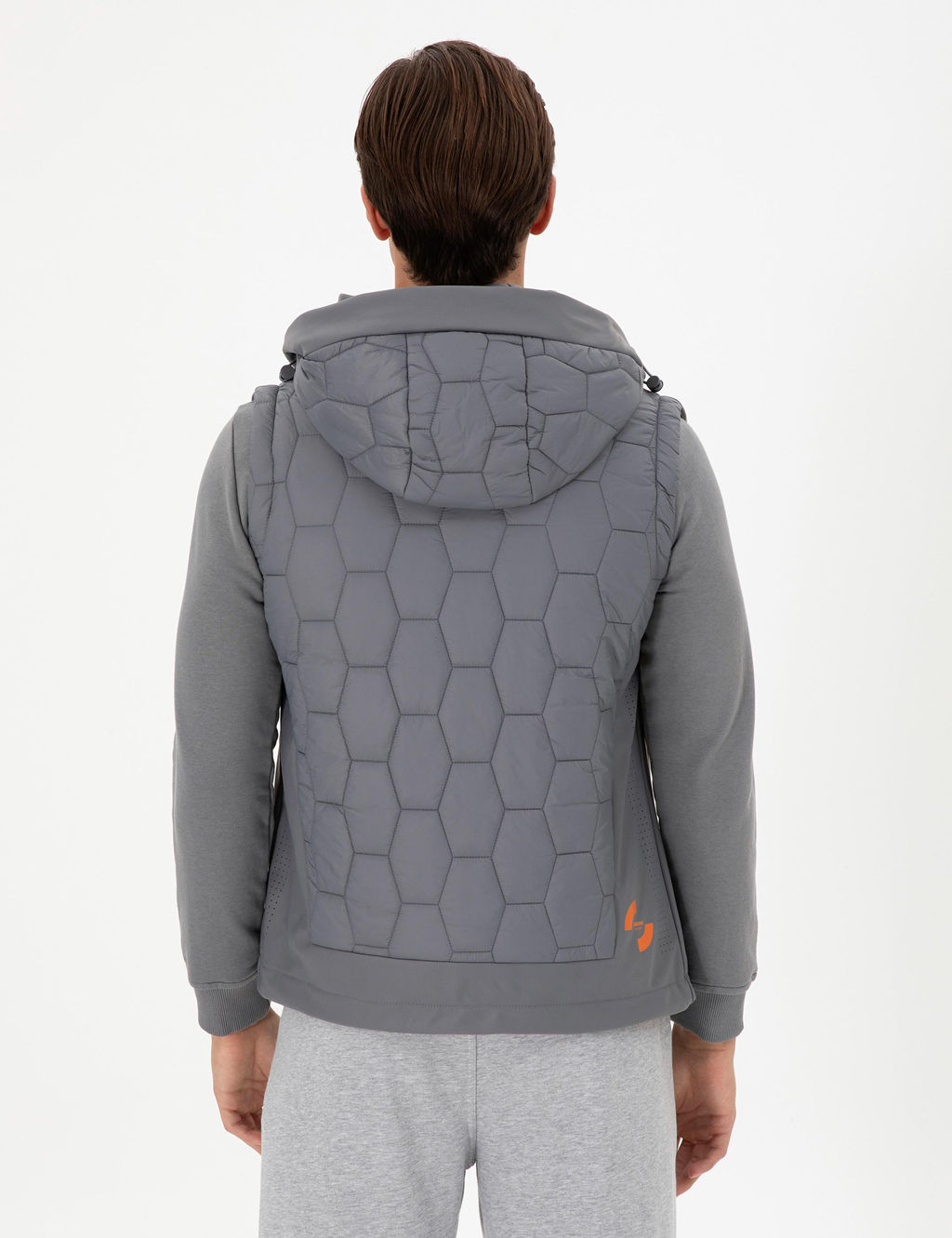 Мужской серый жилет - U.s. polo assn фото 5