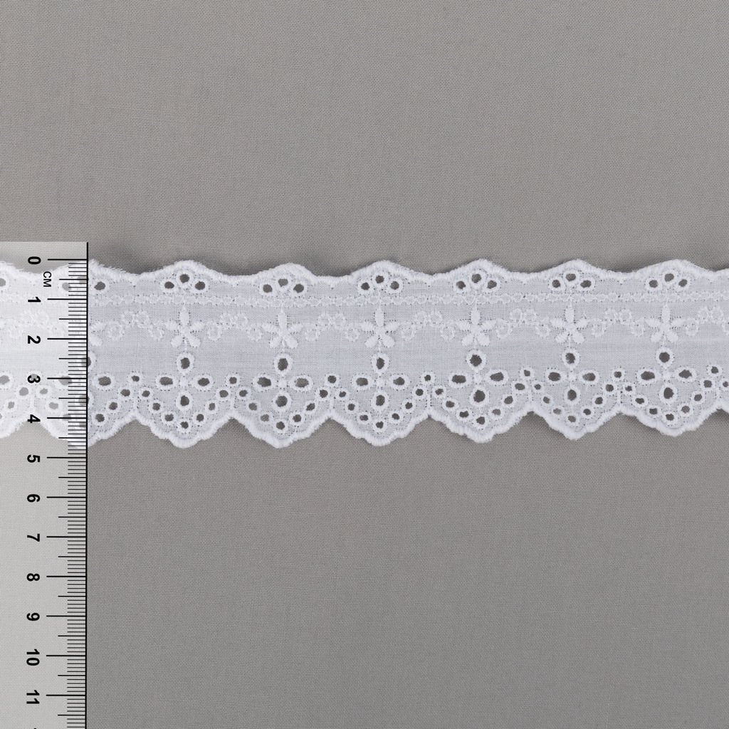 Шитье Gamma 48 мм GYEM-4801(02) в рулоне 9 м 0.2 м Турция белый