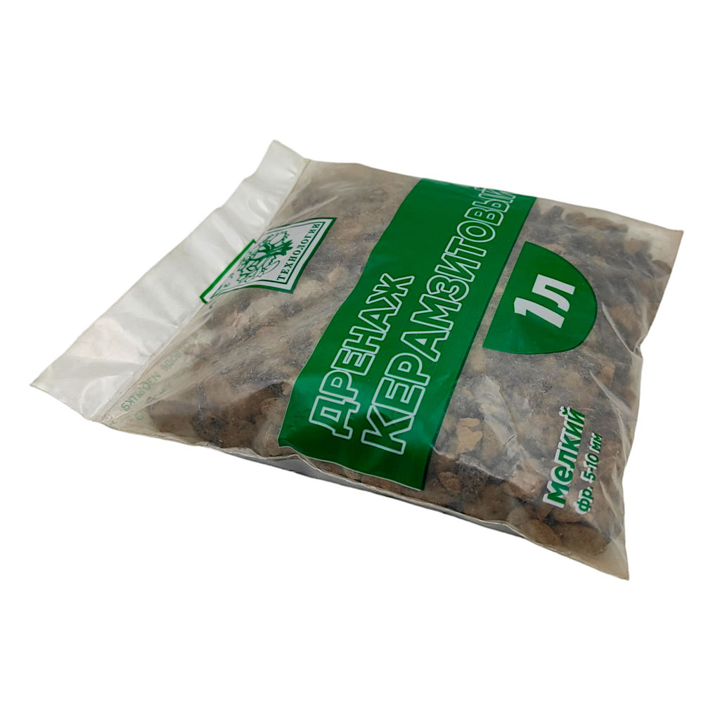 Дренаж керамзитовый (фракция 5-10мм) 1л