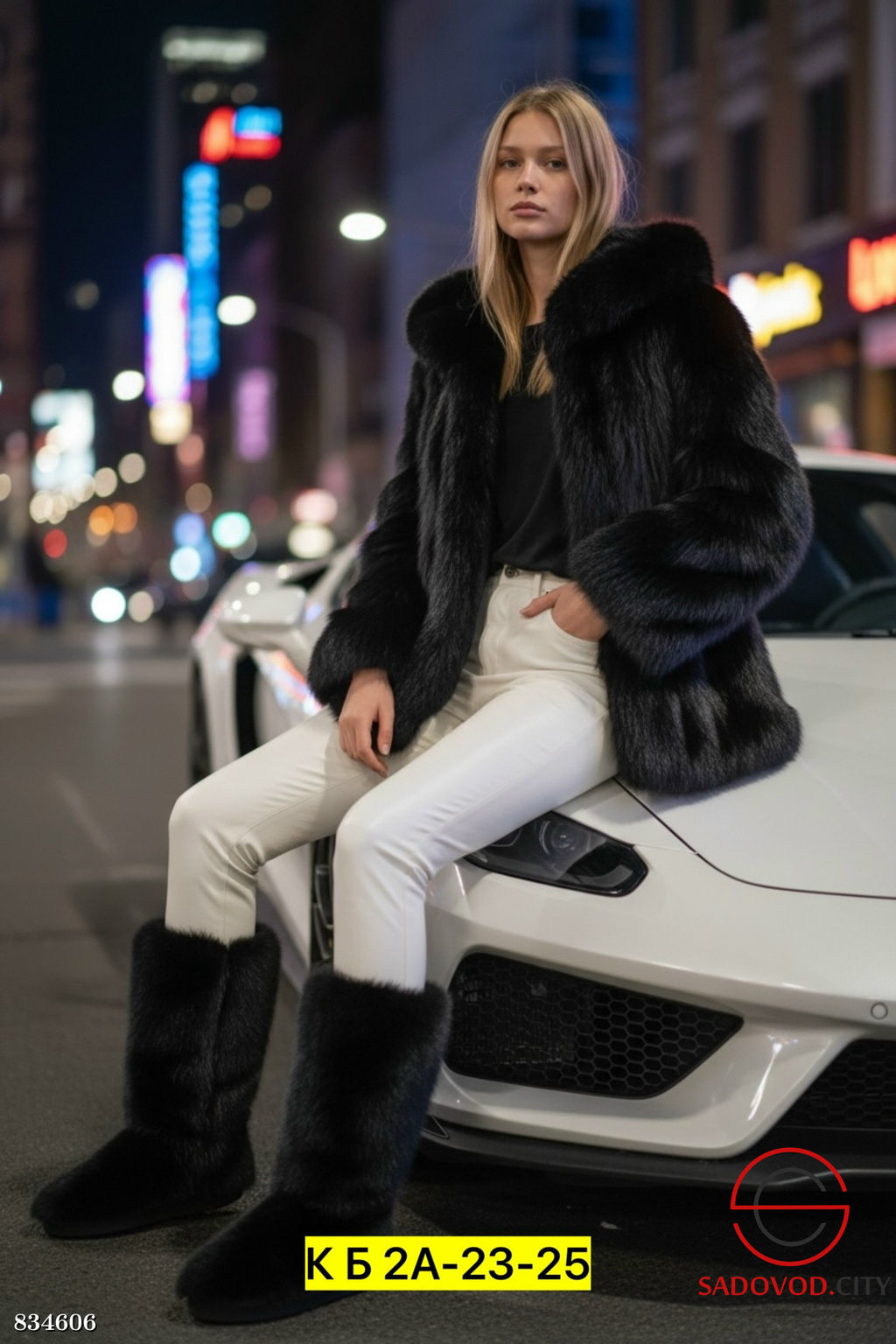 Эко-шуба из искусственного меха - Bruno фото 2