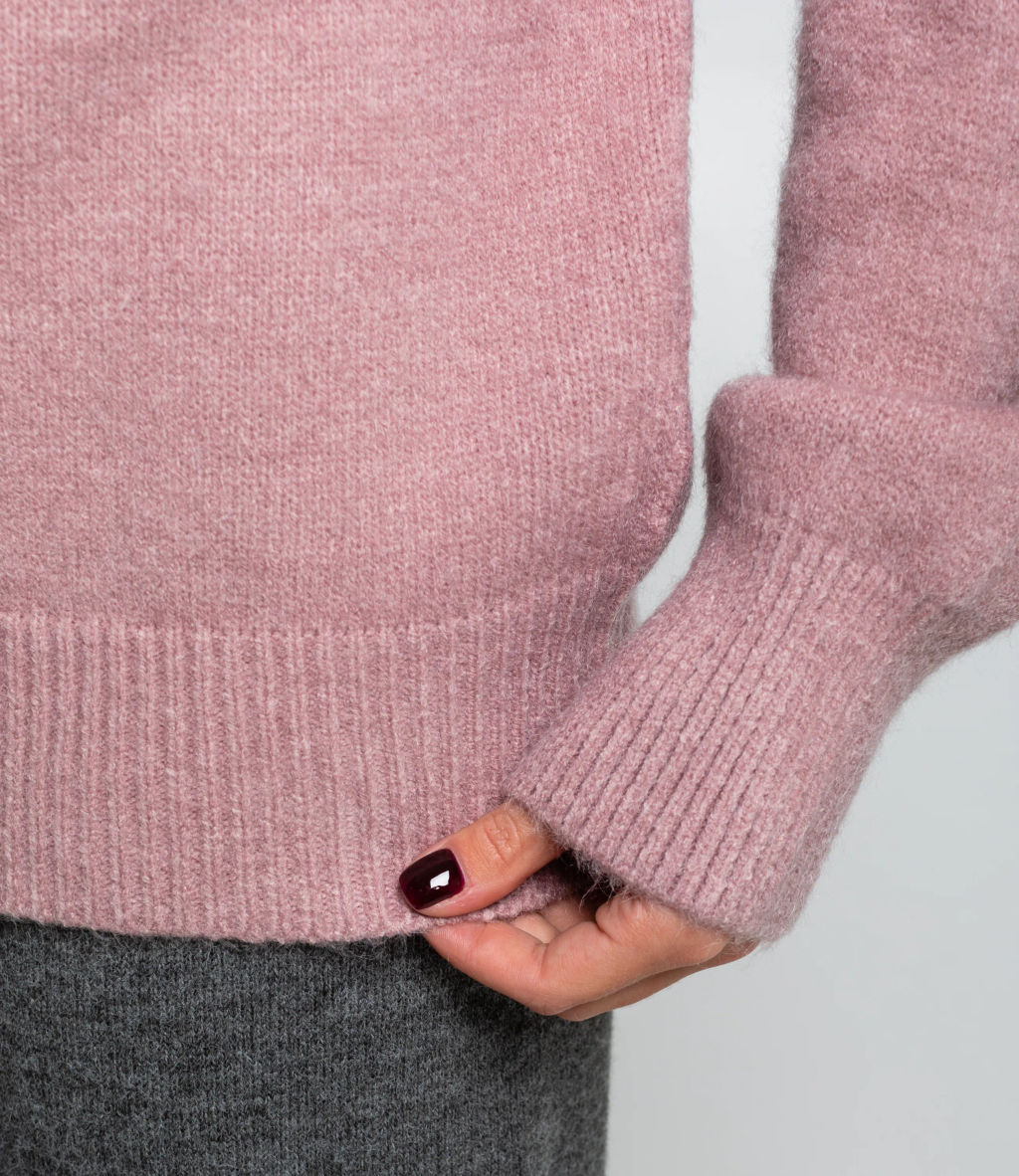 Свитер #КТ2587 (1), пыльная роза - Dommod фото 5