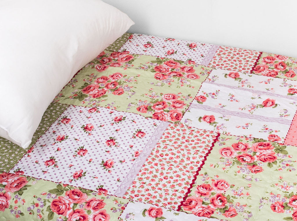 АРТ 690 Покрывало стеганое (коттон) 200*220 "Элиза"