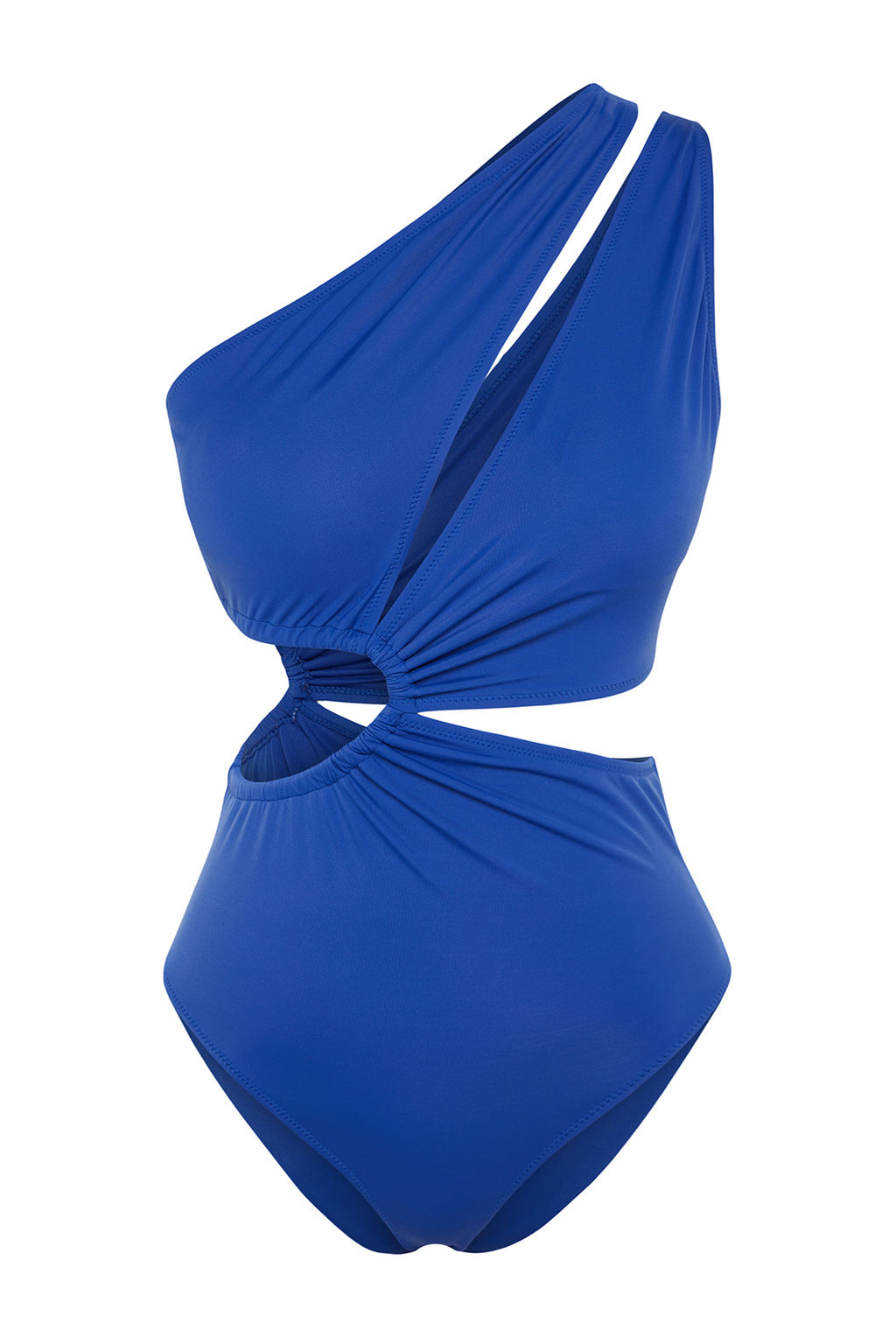 Saks Tek Omuz Tunelli Cut Out/Pencereli Regular Core Mayokini TBESS23MA00206