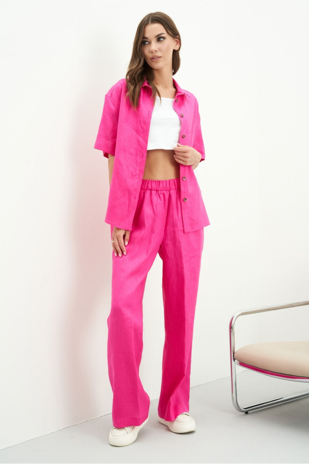 Костюм брючный 4556 фуксия - Fantazia mod фото 2