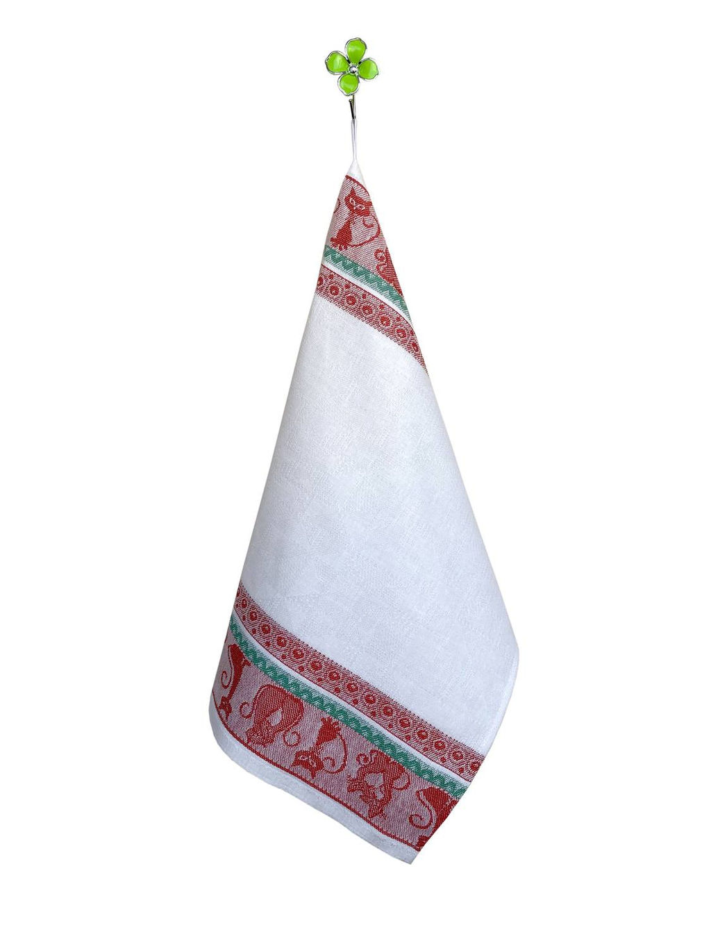 Комплект полотенец 50*70 см, 2 шт., 100% лён (Коты, вид 2) - Ивановотекстиль фото 4