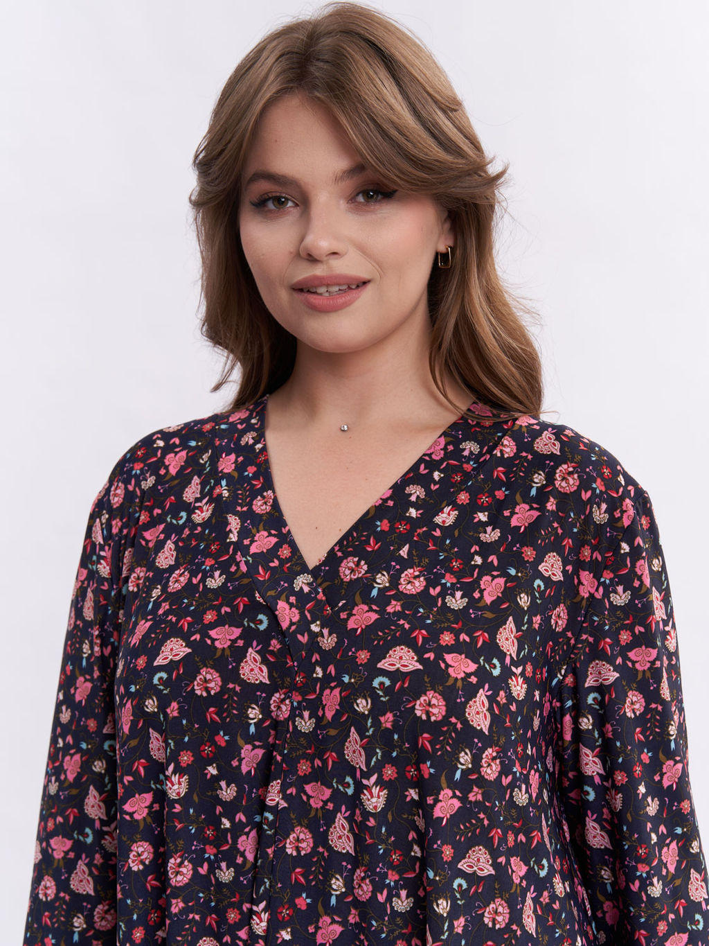 Туника трикотажная ZTU12907FLW05 - Артесса фото 3