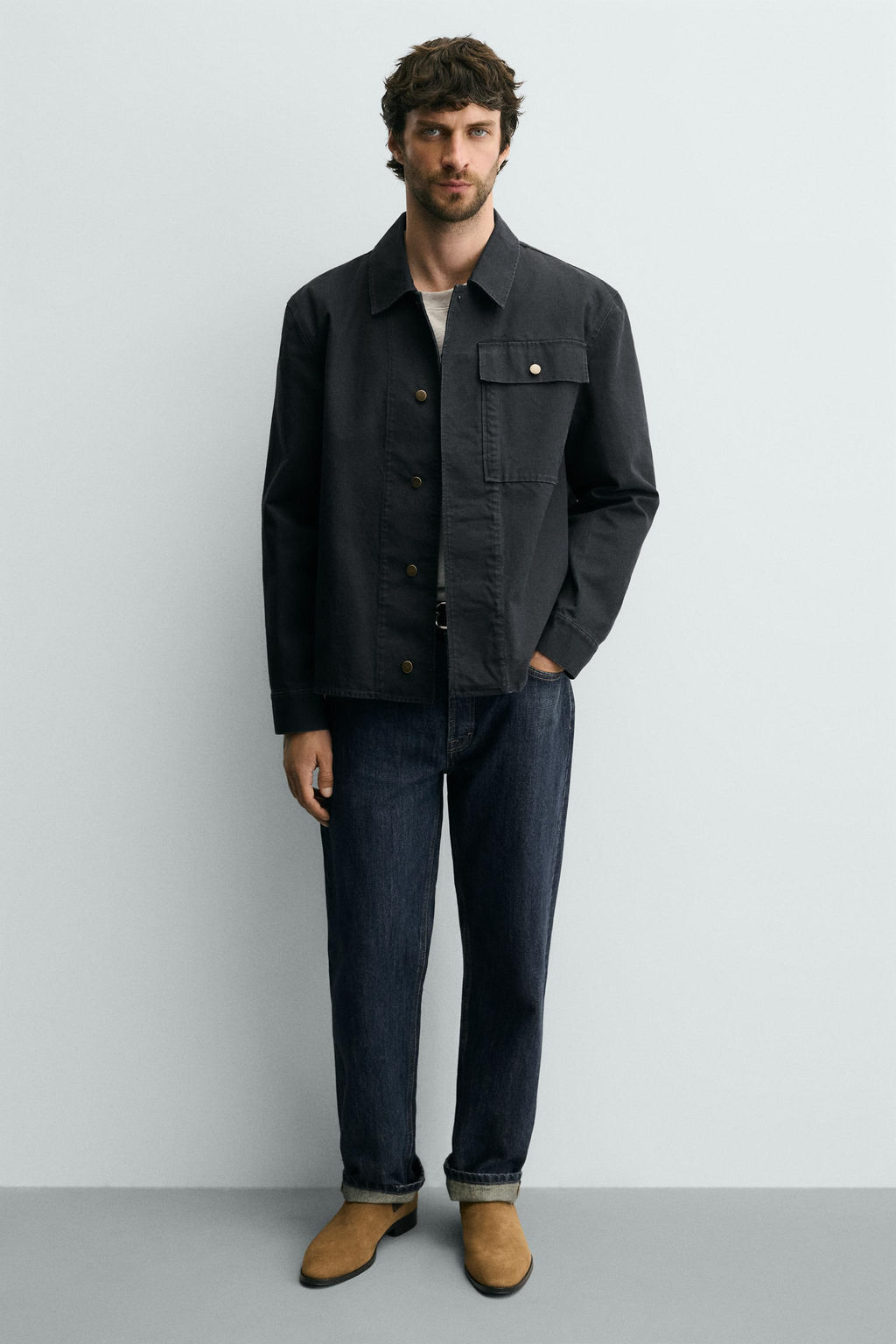 LEATHER CHELSEA BOOTS - Zara фото 6