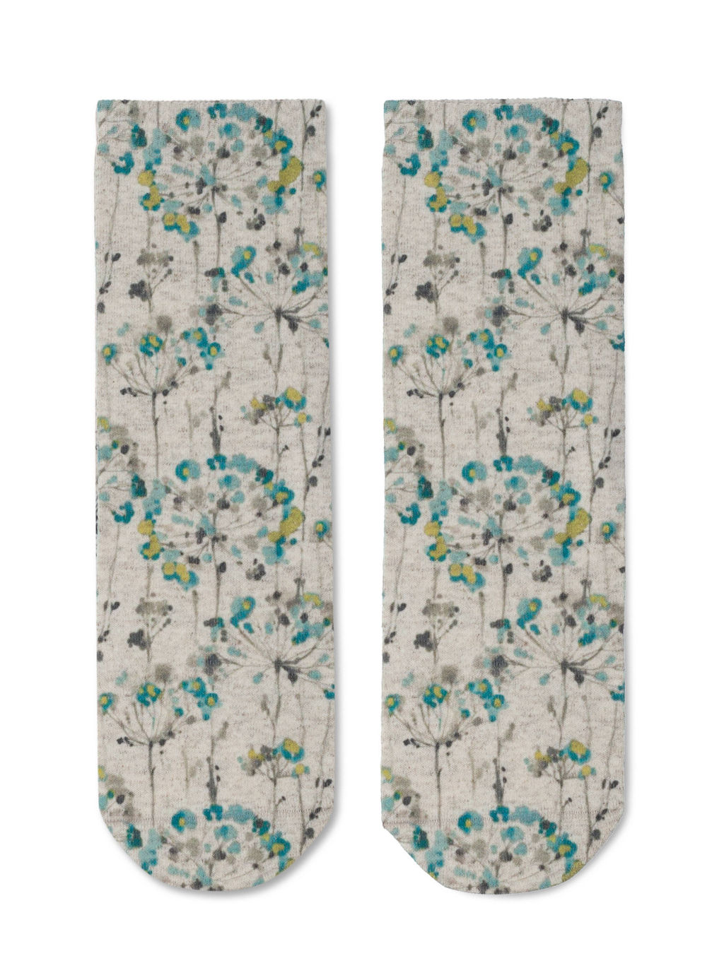 Цена за 2 пары. Носки Классические CONTE Носки с принтом FANTASY из смесовой пряжи с хлопком и льном бежевый - Conte elegant фото 11