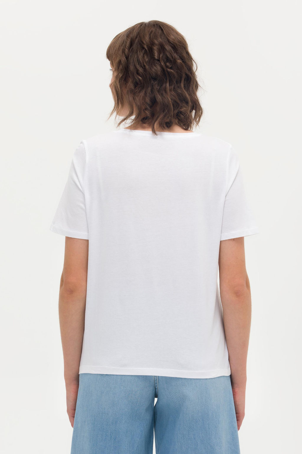 Женская белая футболка - U.s. polo assn фото 5