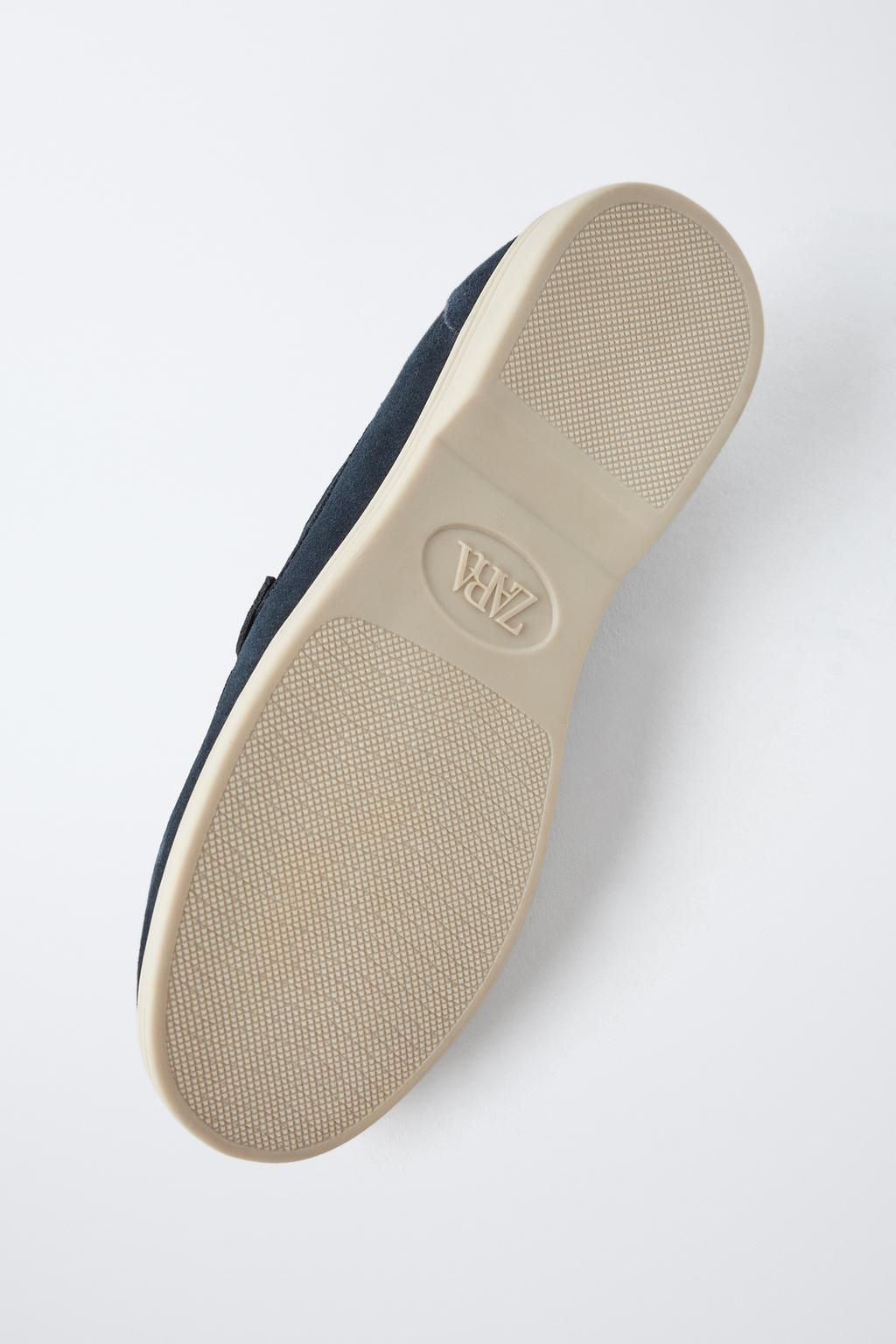 SPLIT SUEDE DECK SHOES - Zara фото 13