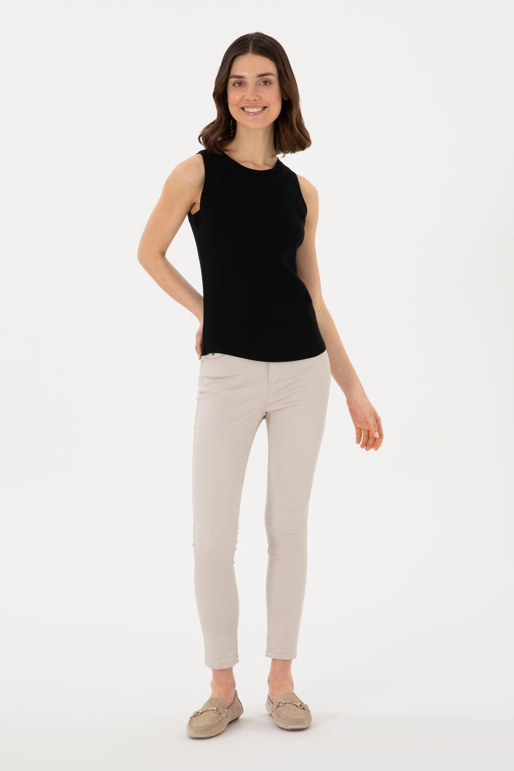 Kad_n Siyah Basic Ti__rt Sepette S_rpriz _ndirim - U.s. polo assn фото 4
