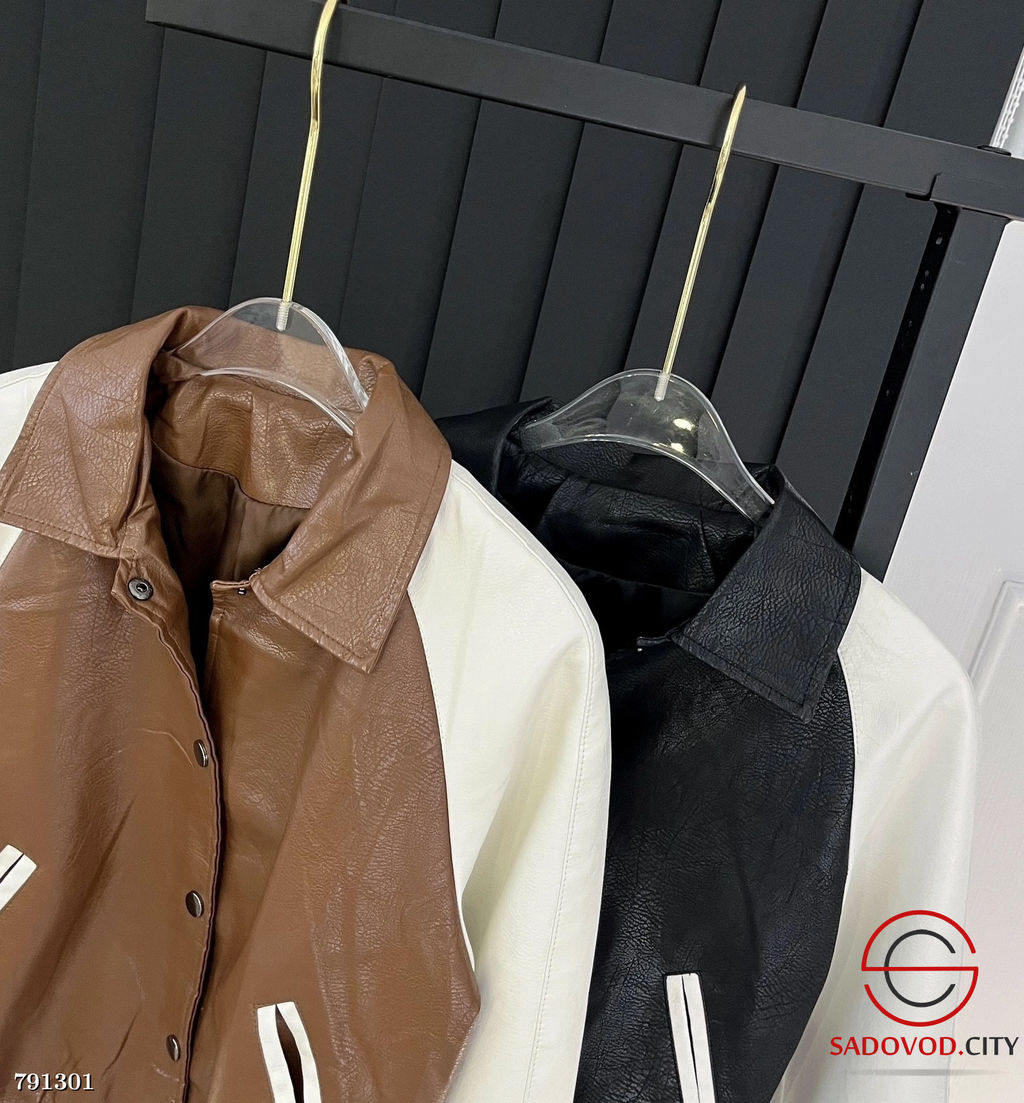 ЭКО кожа бомбер детский - Bruno фото 4