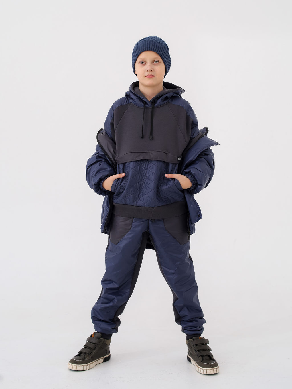 Куртка подростковая PinCode, индиго - Inzibe фото 5