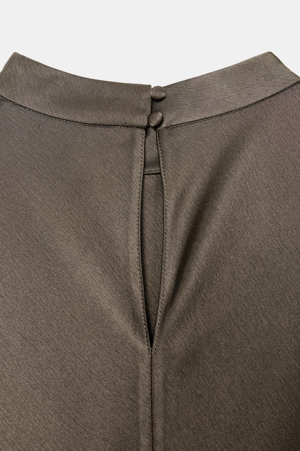 VESTIDO SATINADO ENCAJE ZW COLLECTION / Vis?n - Zara фото 10