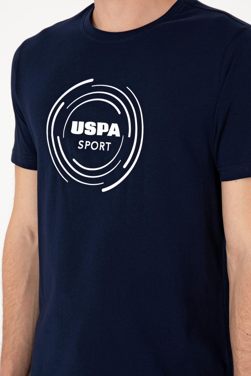 Erkek Regular Fit Bisiklet Yaka Lacivert Ti__rt Sepette S_rpriz _ndirim - U.s. polo assn фото 7