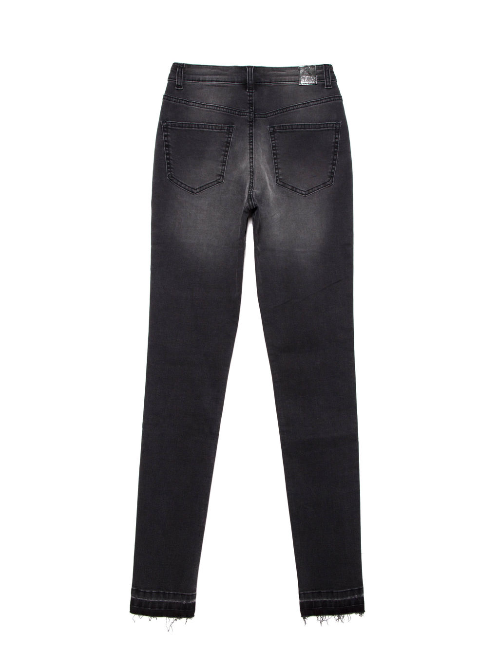 CONTE Моделирующие eco-friendly джинсы skinny с высокой посадкой CON-225 Lycra® washed black - Conte elegant фото 5