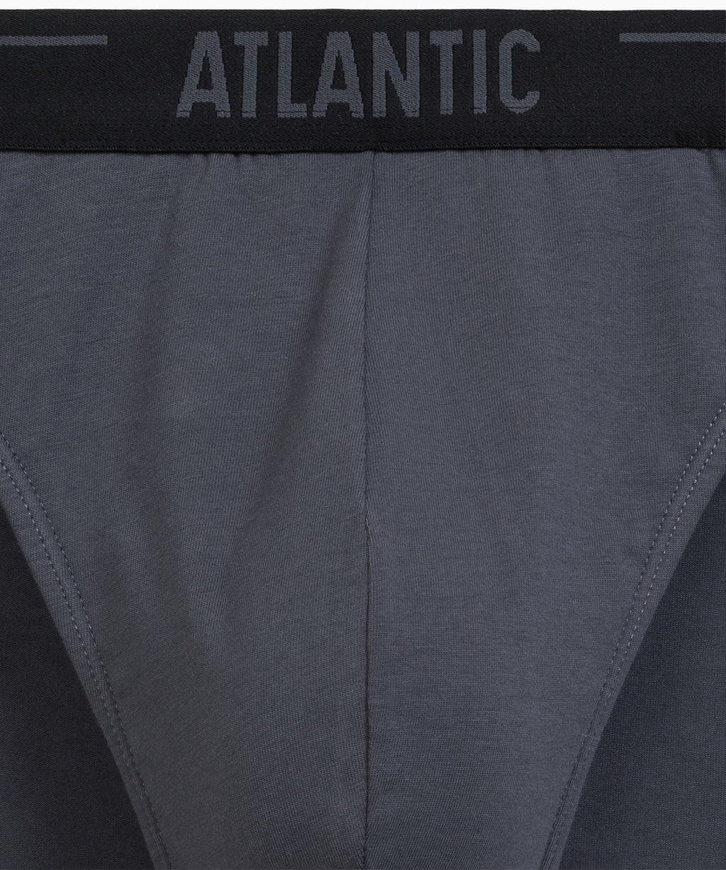 ATLANTIC 5SMP-004 Трусы спорт Solid - набор (5 шт.) коричневый + графитовый + черный + фиолетово-серый + каберне фото 5