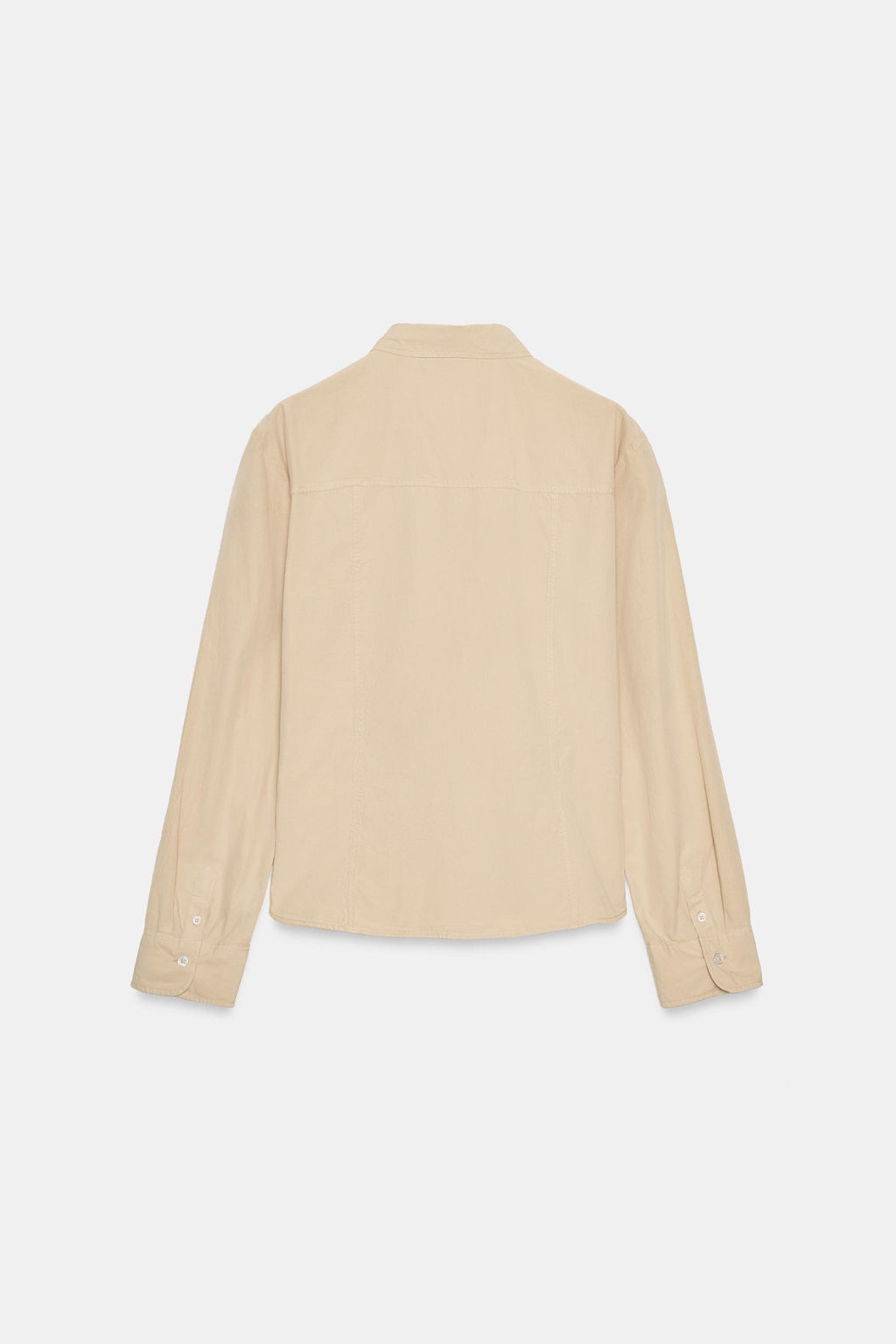 WASHED POPLIN SHIRT - Zara фото 15