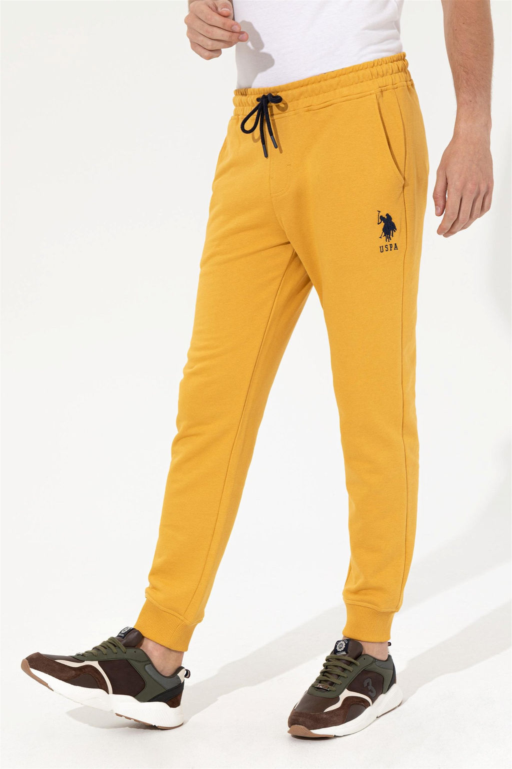 U. S. Polo Assn / Мужские шафрановые спортивные штаны - U.s. polo assn фото 9