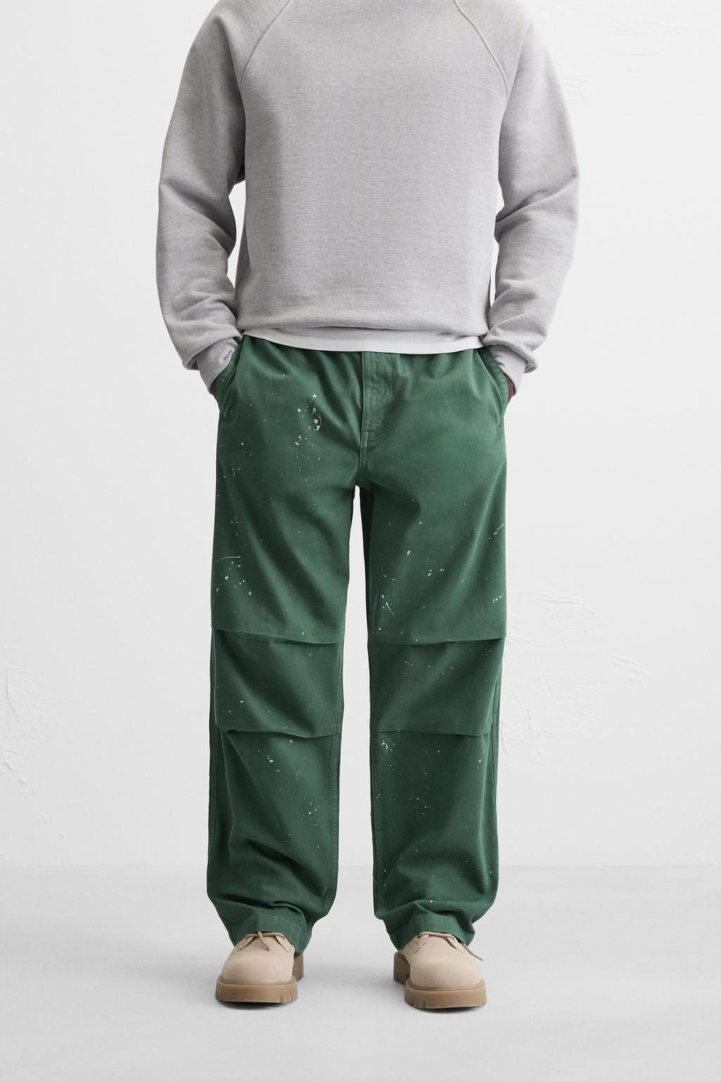 PARACHUTE PRINT TROUSERS - Zara фото 2