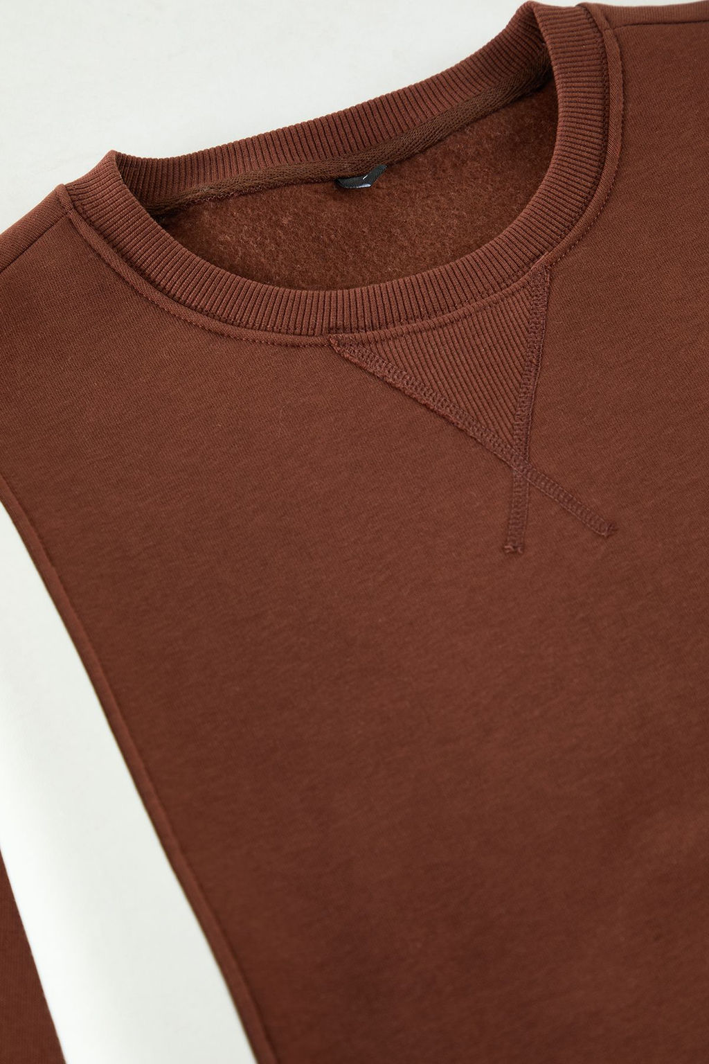 TRENDYOL MAN Siyah-Ekru Oversize/Genis Kesim Renk Bloklu Ici Sardonlu Kal?n T-shirt TMNAW25TS00015 - Trendyolmilla фото 2