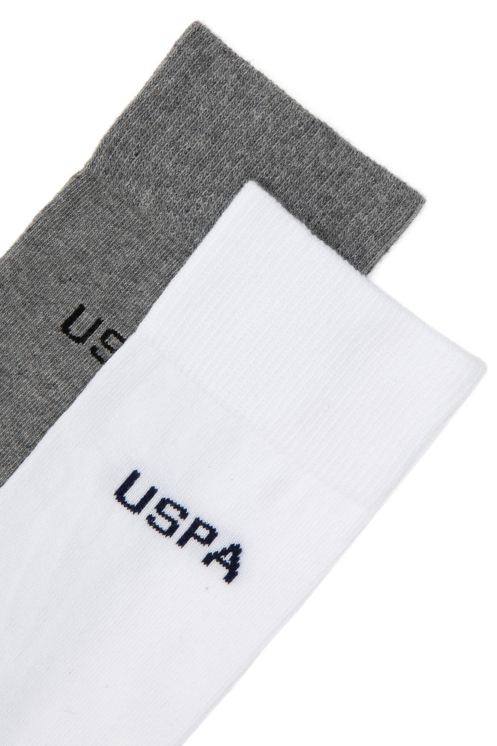 Erkek Gri Melanj Soket _orap - U.s. polo assn фото 2