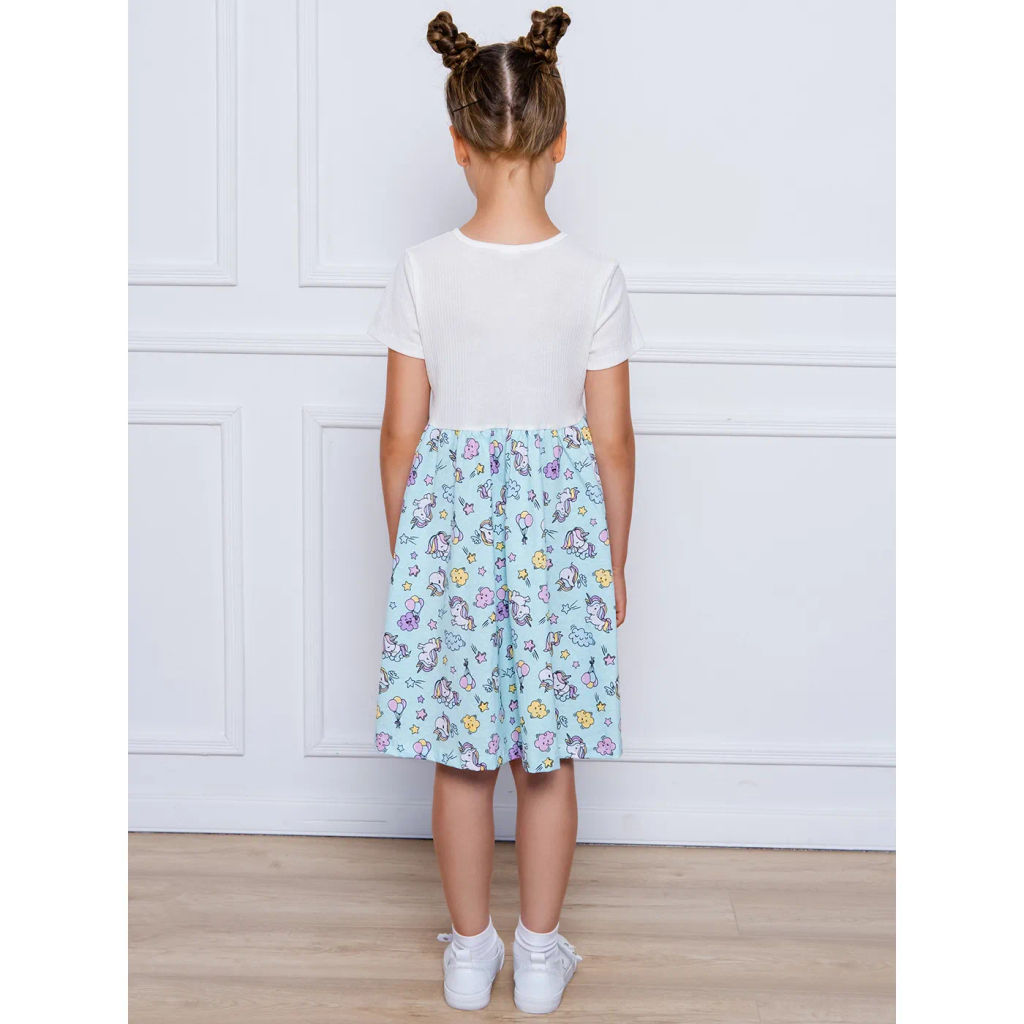 Платье рибана и кулирка 1638900106 - Youlala фото 6