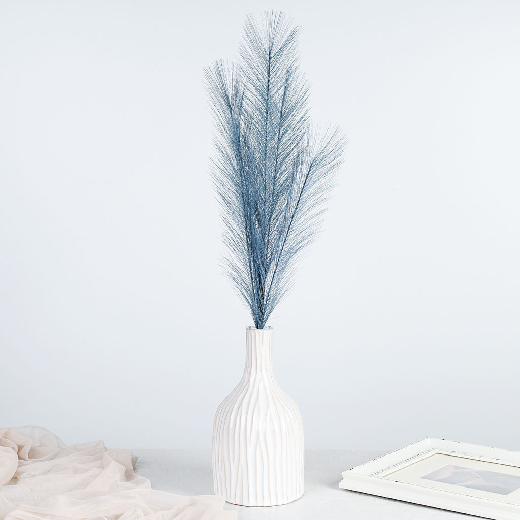 Ветка декоративная 5 веток 75 см / GT-158 /уп 1200/ (Синий) - ГалеонТрейд фото 21