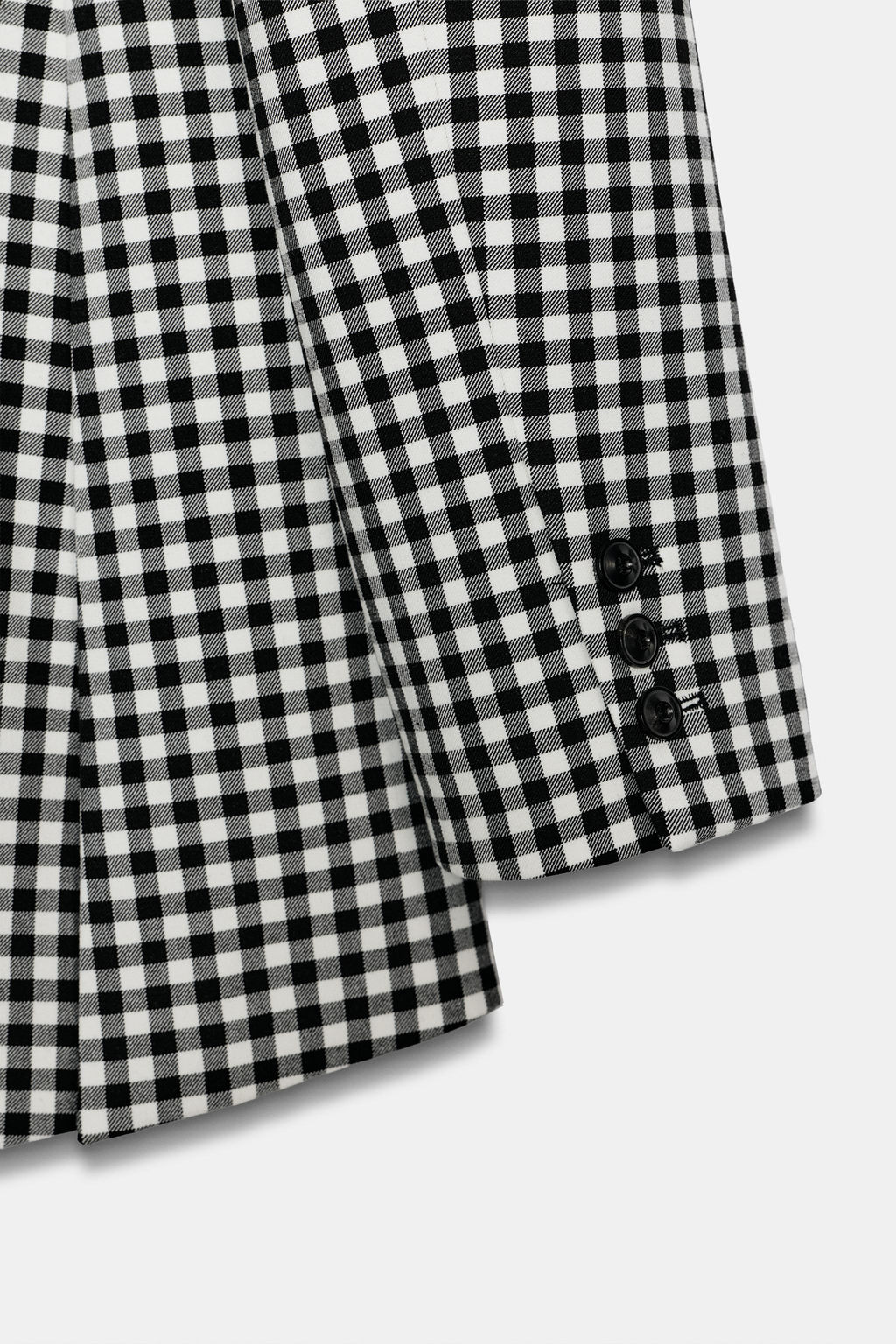 BLAZER ASIM?TRICA ZW COLLECTION / Negro / Blanco - Zara фото 9