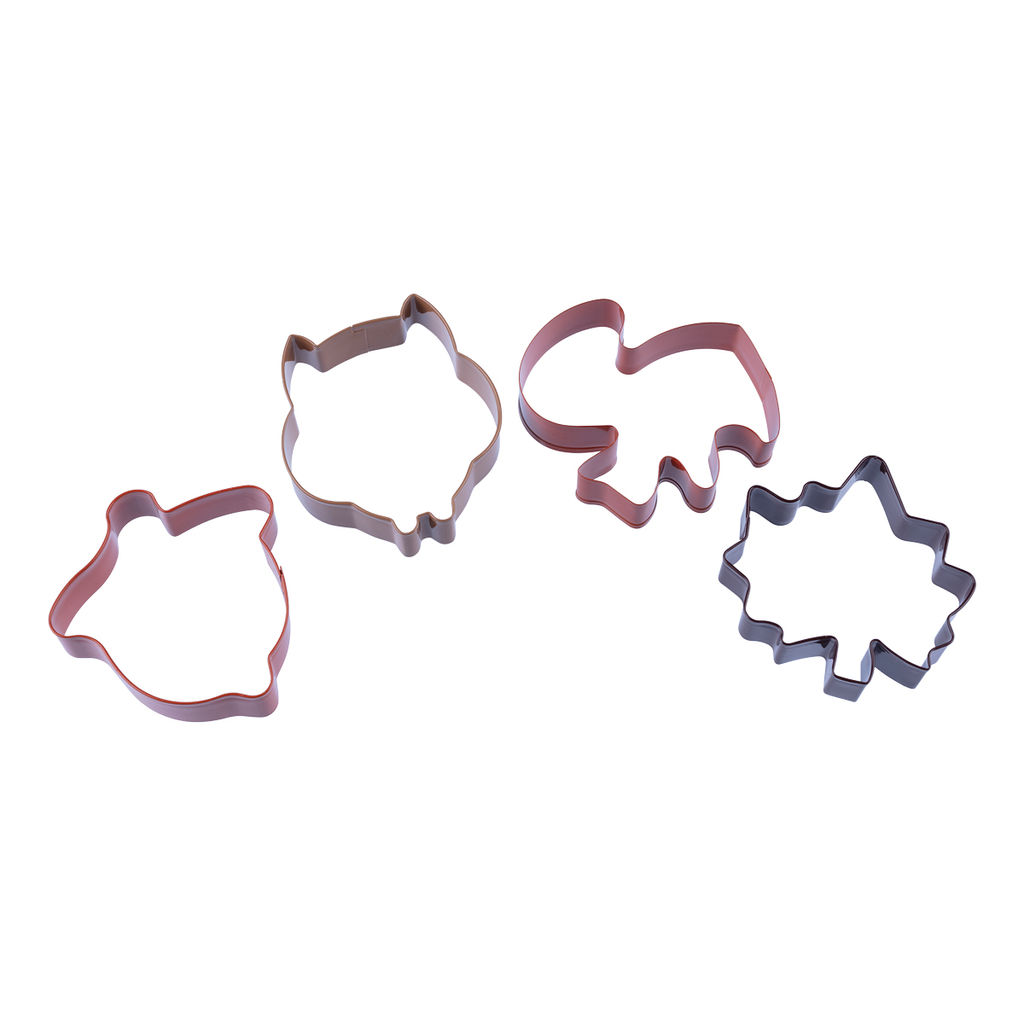 S-CHIEF SHF-0105 Набор вырубок нержавеющая сталь 4 шт №04 Осень