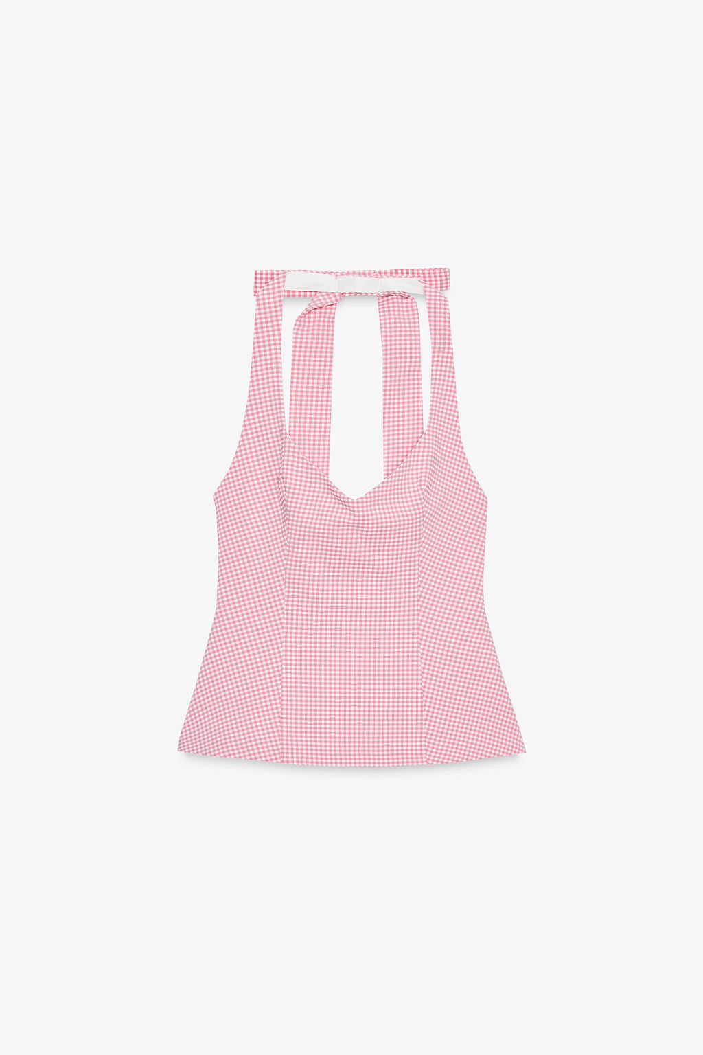 HALTER TOP WITH BACK BOW - Zara фото 6