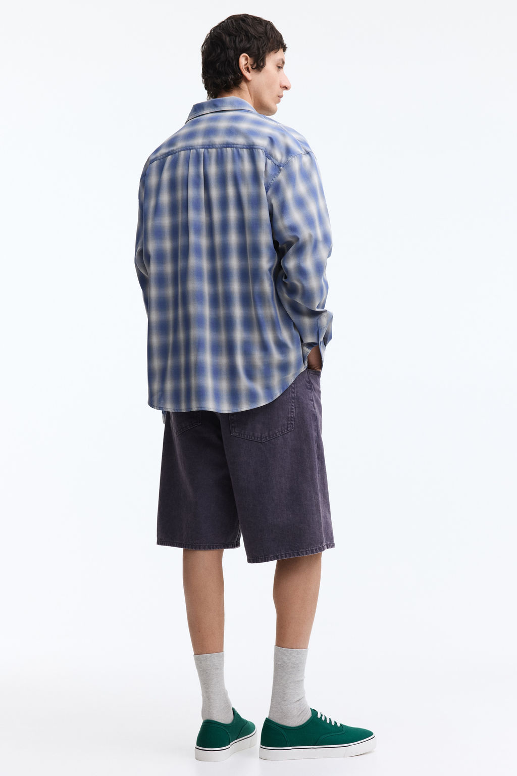 Bermudas vaqueras Relaxed - H&m фото 8