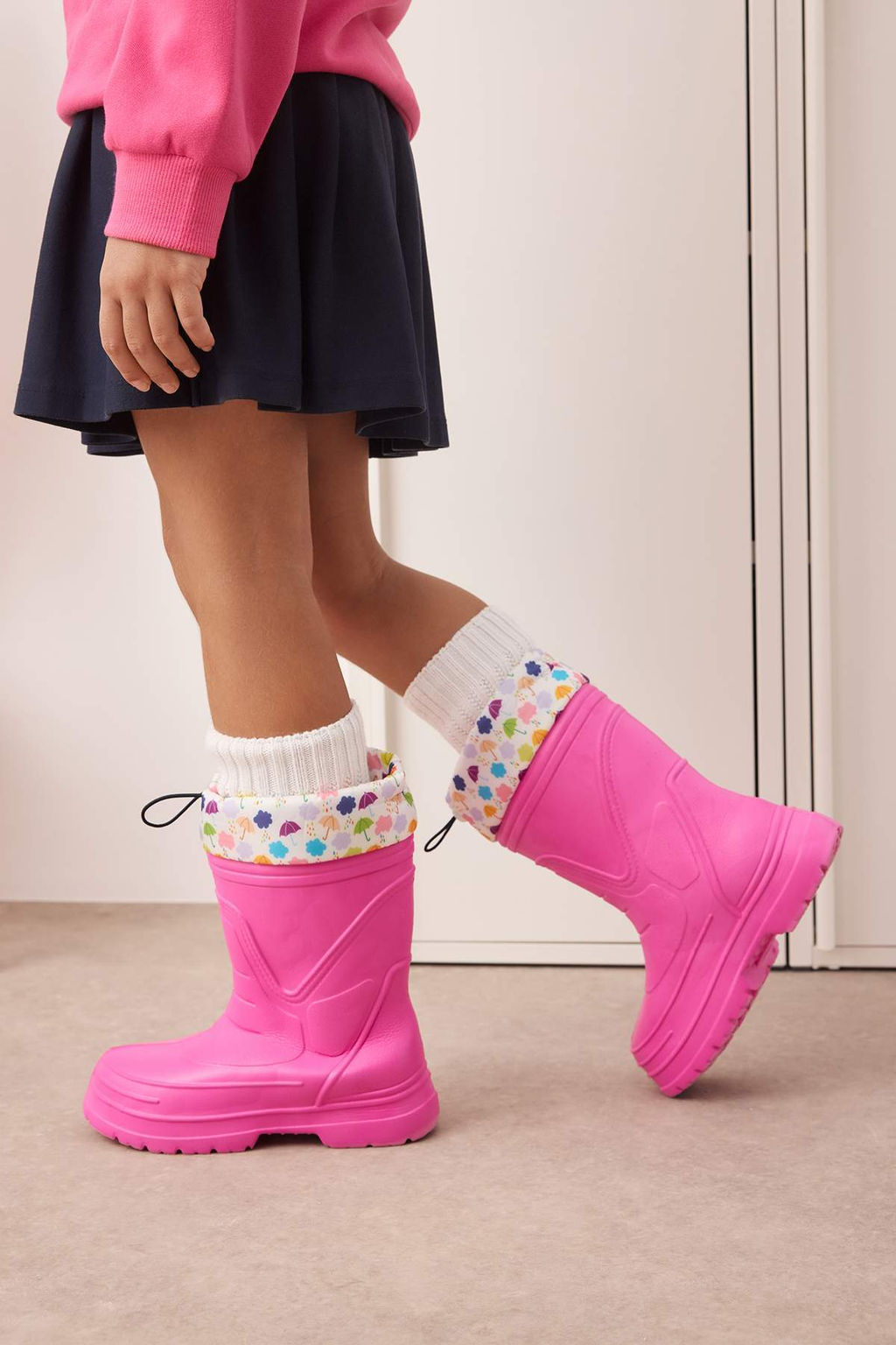 Pembe Kucuk K?z Cocuk Kids Yagmur Cizmesi
TAKAW26BO00014 - Trendyolmilla фото 3